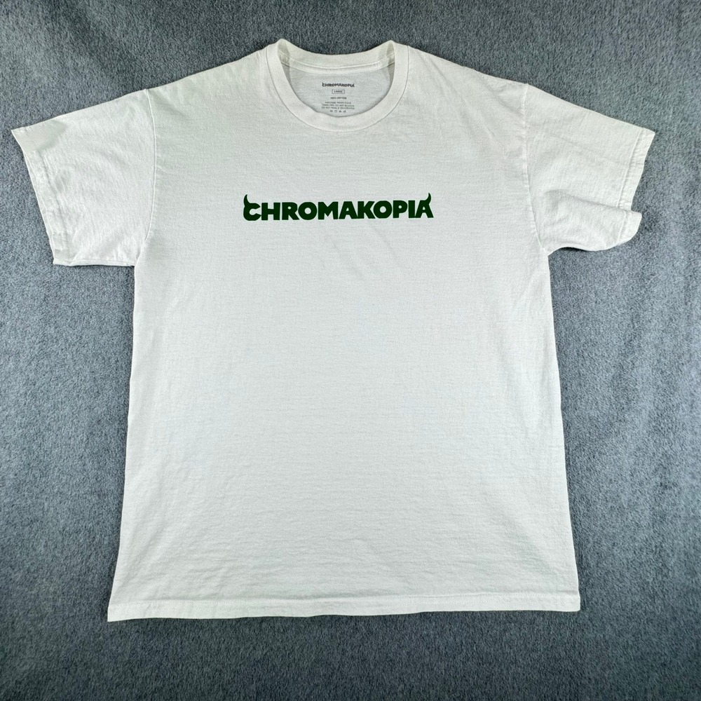 Tyler‎ The Creator 2025 Chromakopia Official Tour T-Shirt Mens L Short Sleeve